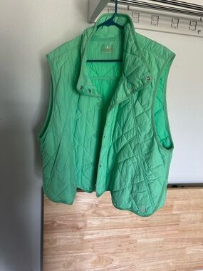 FP Movement by Free People Quilted Mint Green Puffer Vest